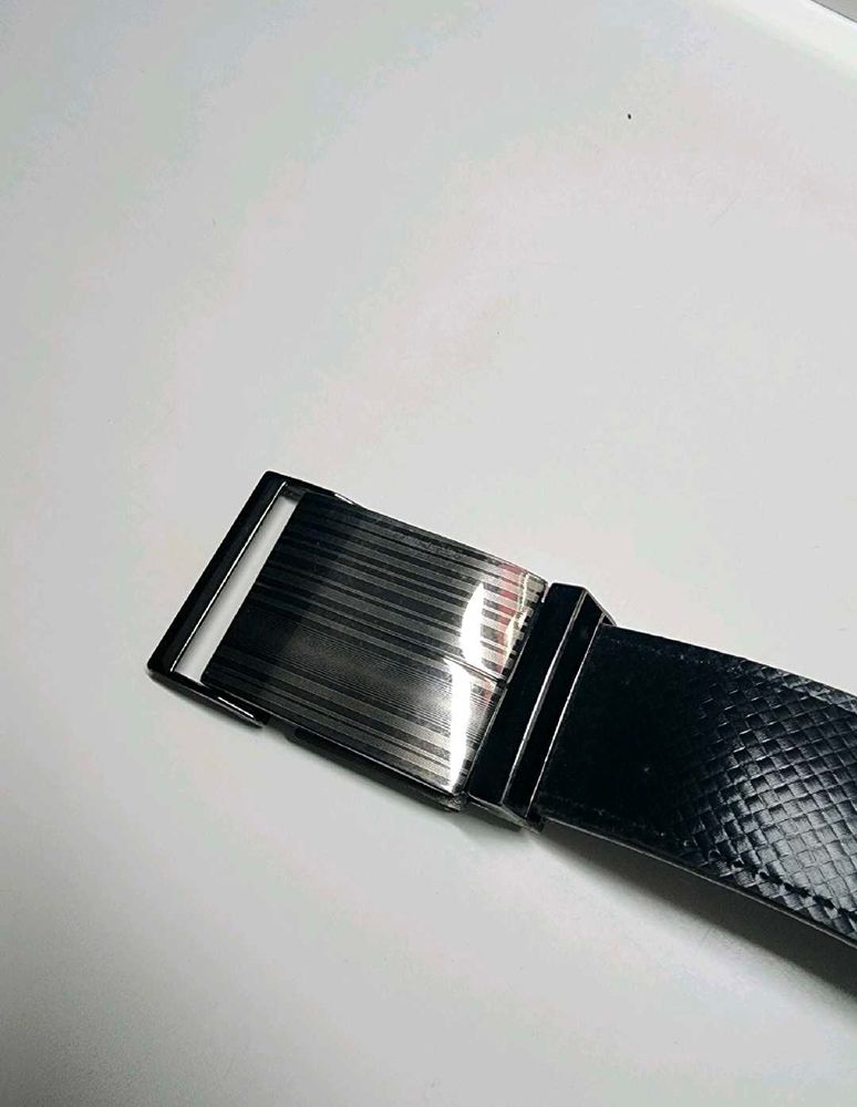 Black Leather Belt