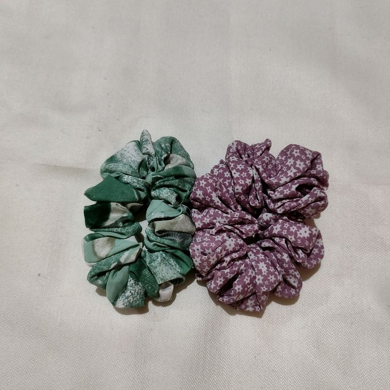 Scrunchies Combo Of 2