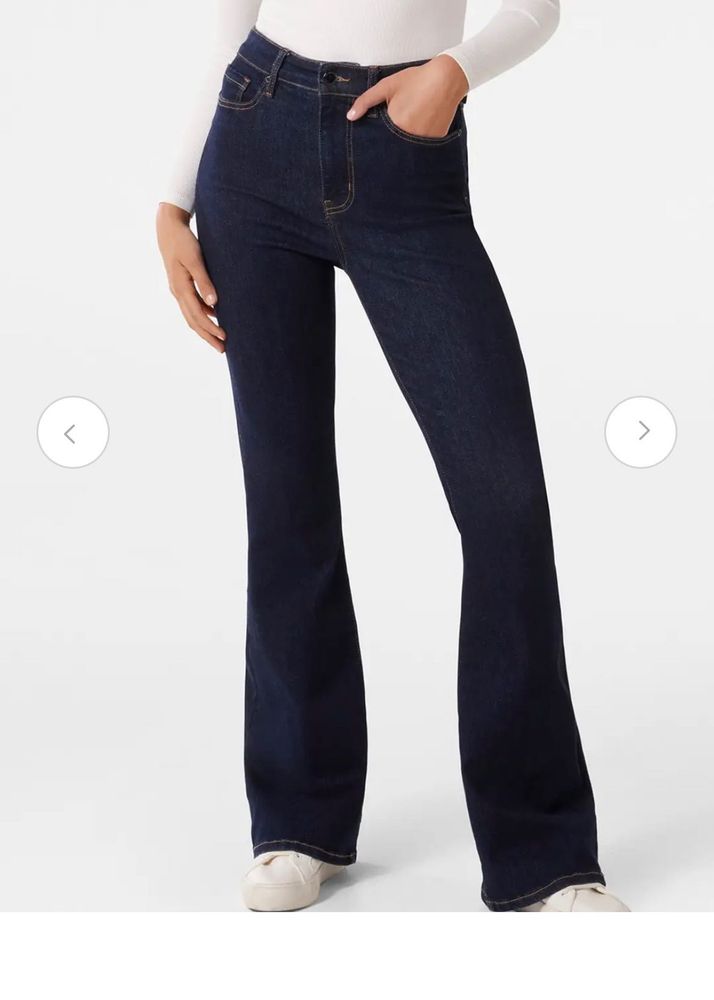 Forever 21 Blue Bootcut Jeans