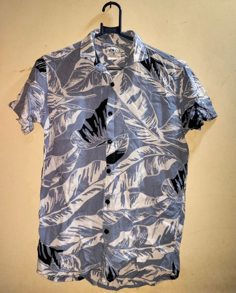 Haft Sleeve Shirt(Men)
