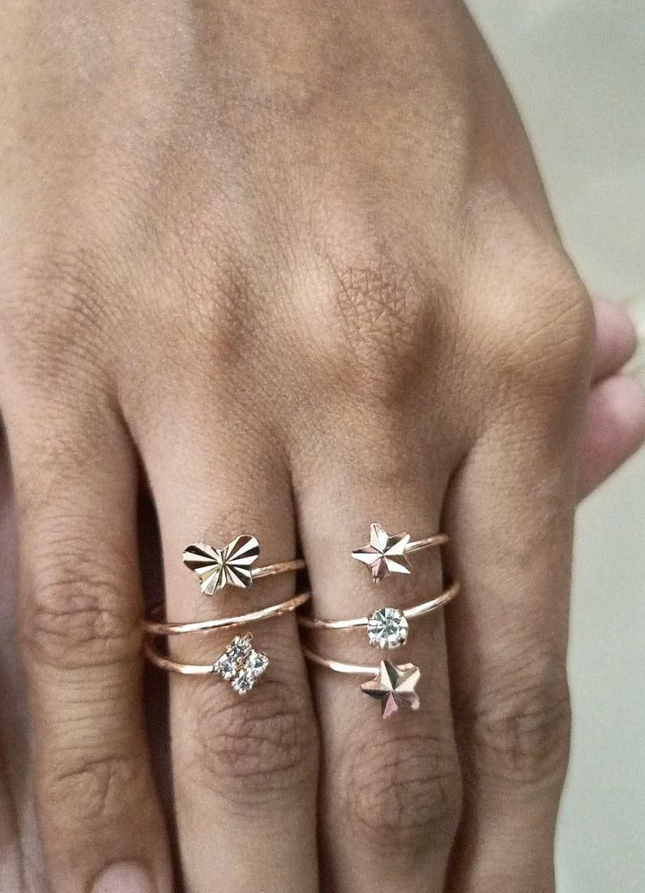 Cute Stacking Rings Set