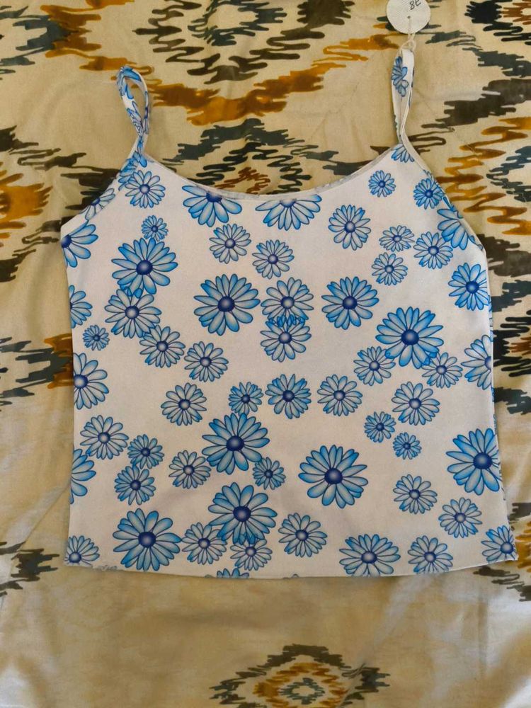 Floral Print Tank Top