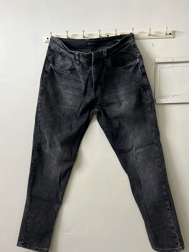 Highlander Black Denim Jeans- Limited