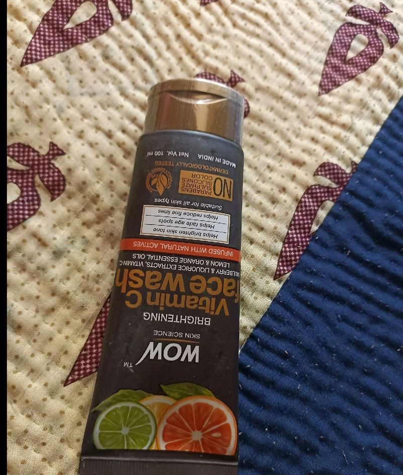 Wow face wash