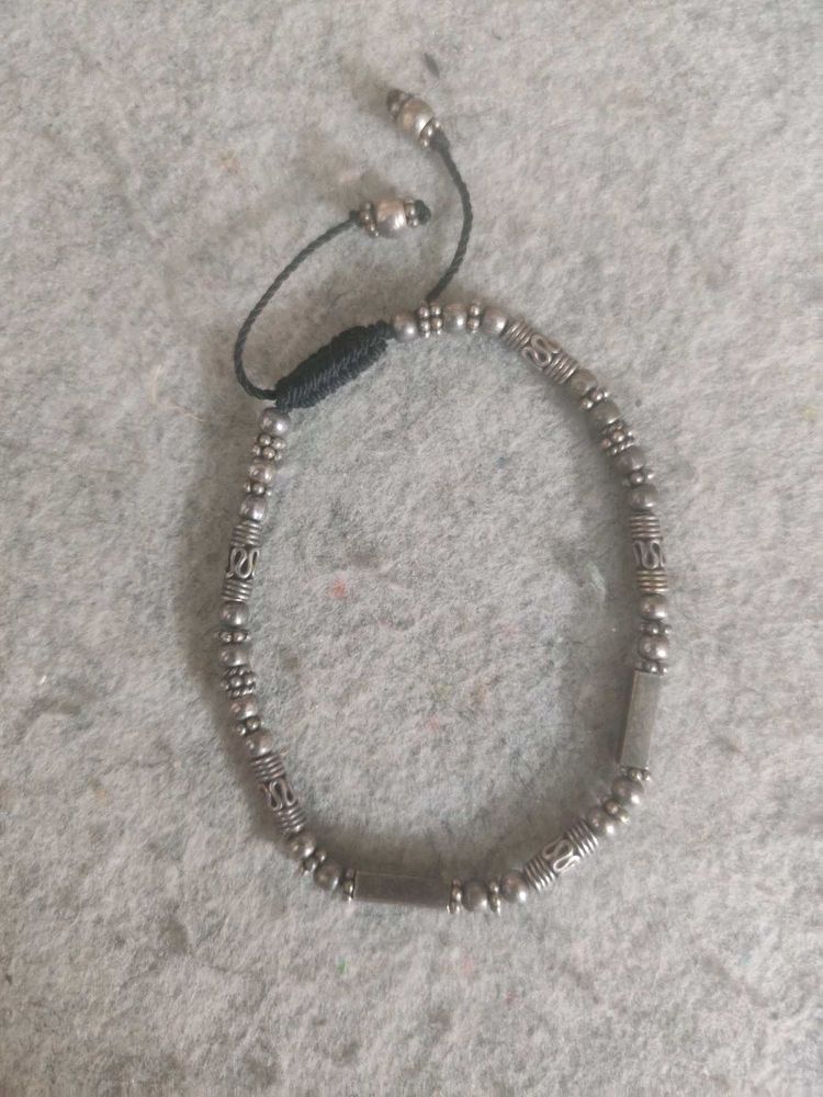 Pure Silver Vintage Adjustable Bracelet