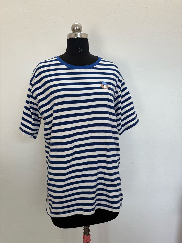 Unisex Striped Tee