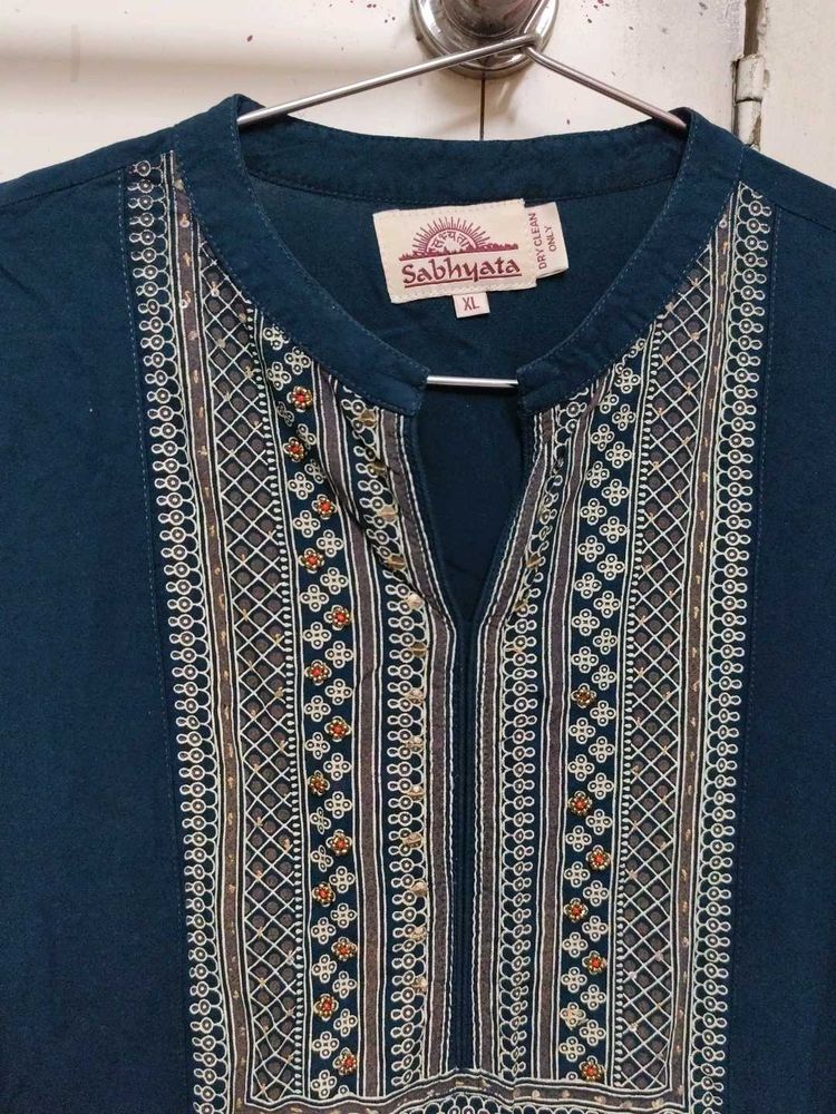 Bottle Green Kurta