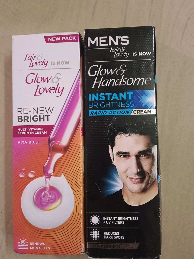 Glow &amp; Lovely + Handsome Cream