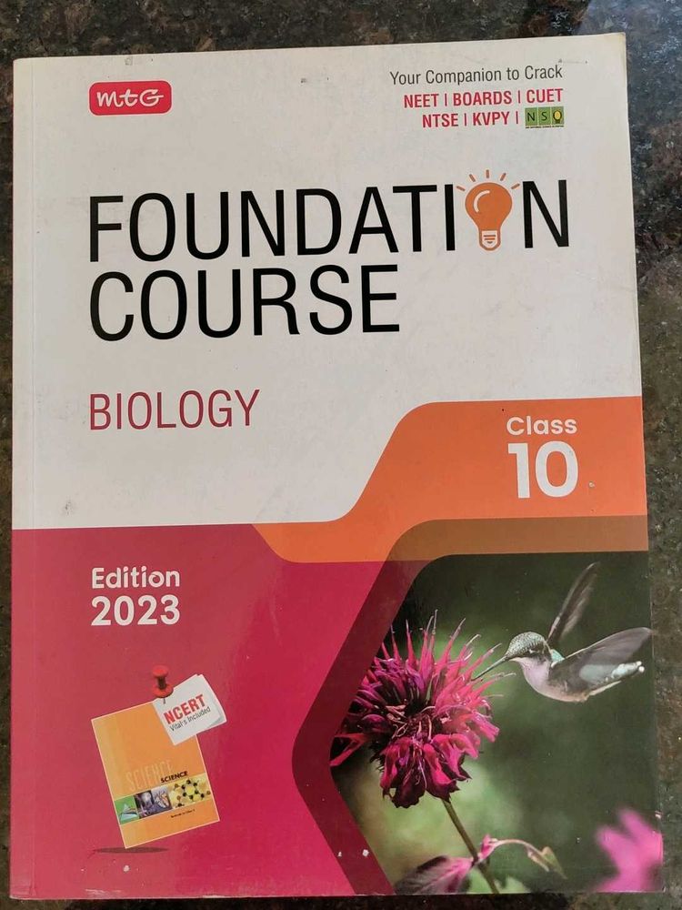 MTG Foundation Course Biology Class 10 (2023 Editi