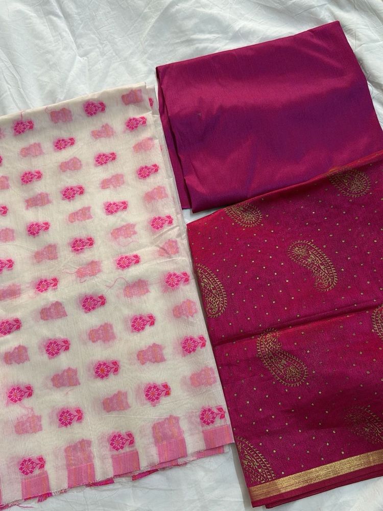 Banarasi Zari Work Suit Set