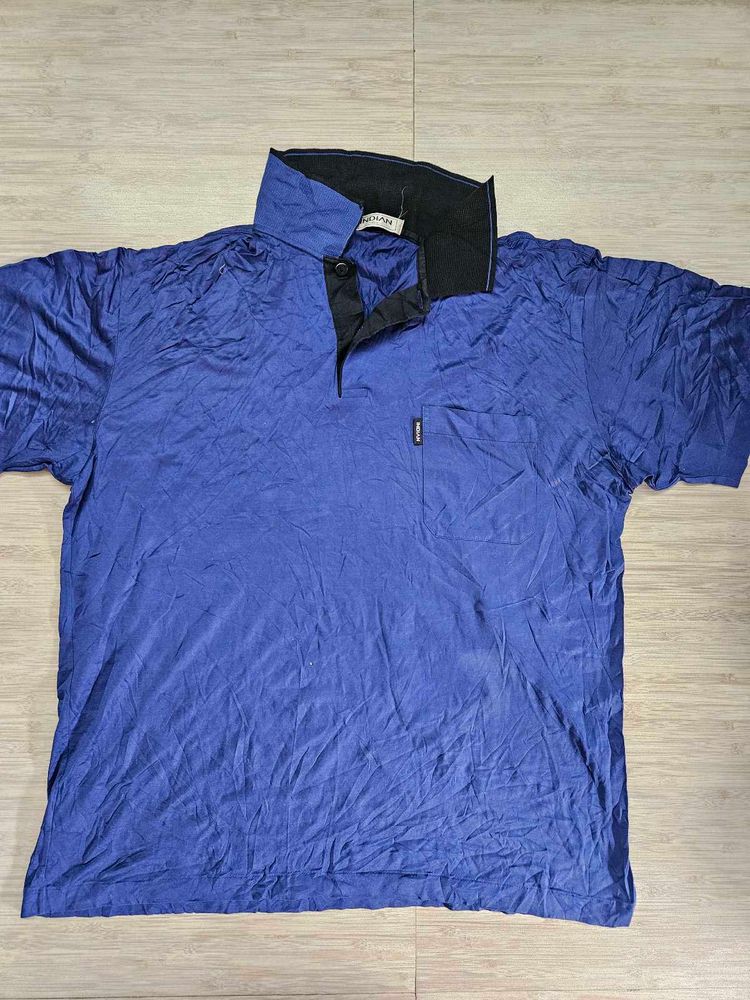 Pure Cotton Polo Tshirt Imported