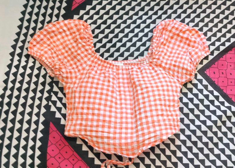 Cotton Corset Top