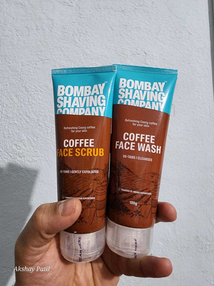 Bombay Shaving Company Coffee Face Scrub &amp; Wash