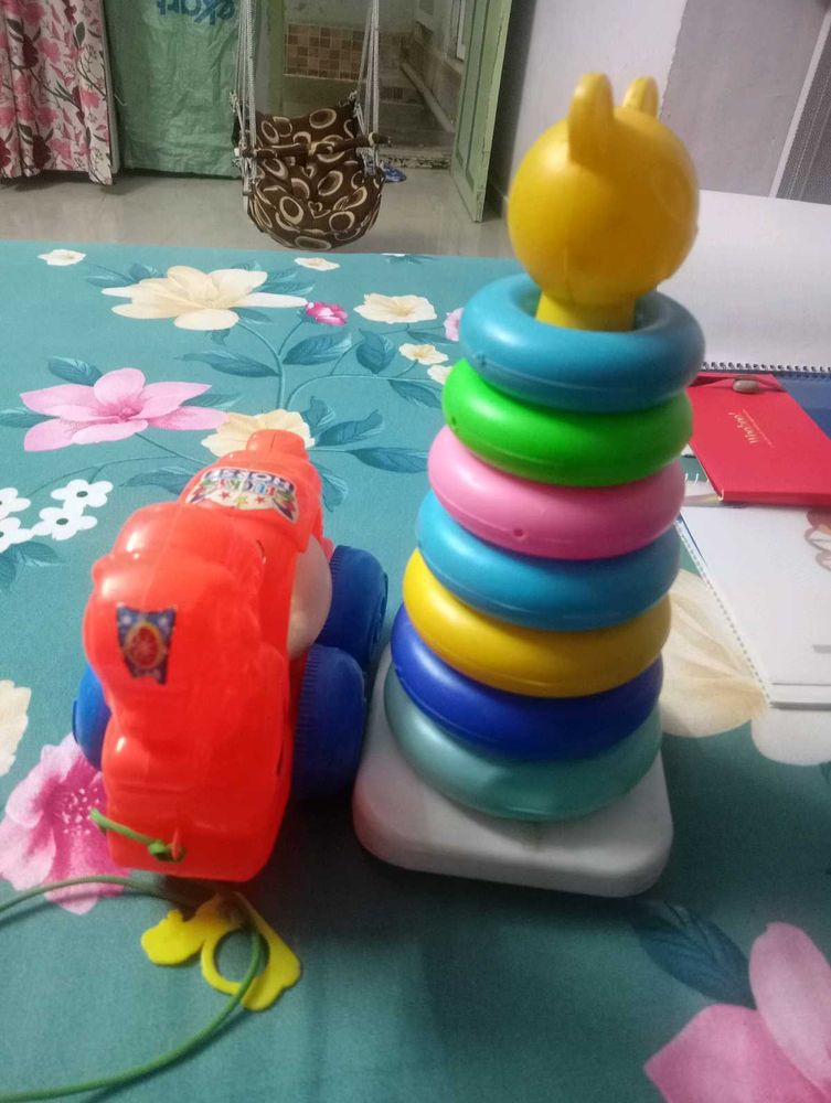 Ring and unicorn toy1-3 years