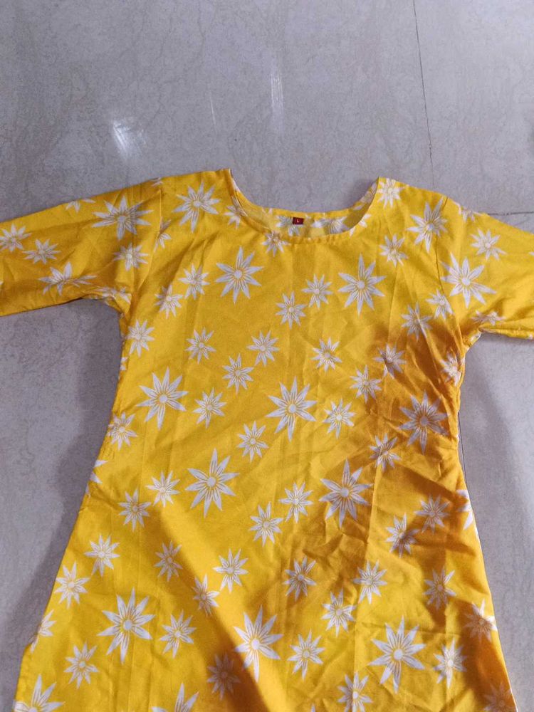 Women Printed A line kurta