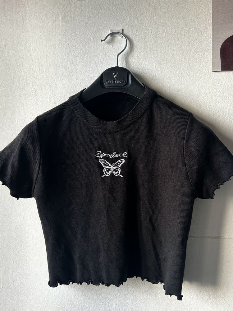 Butterfly Crop Top