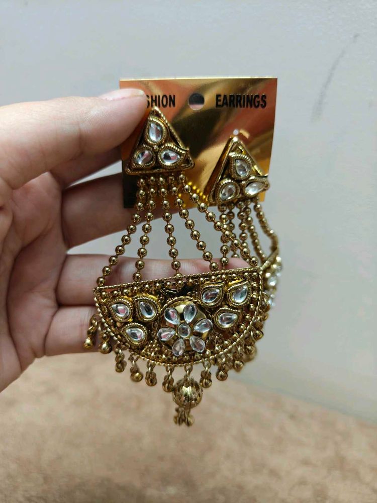 Elegant Gold Earrings