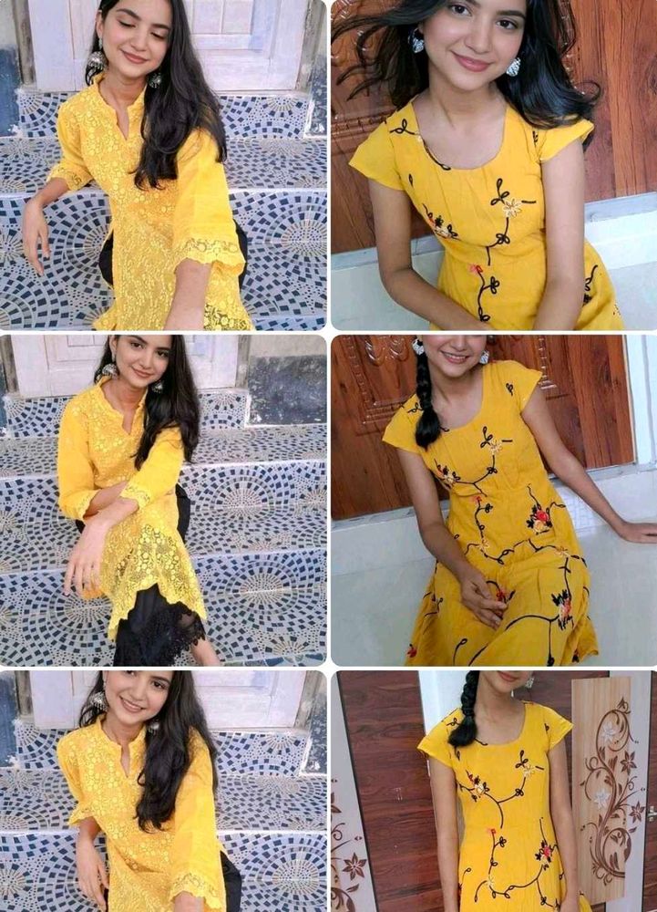 Frock+kurta Combo 🌻