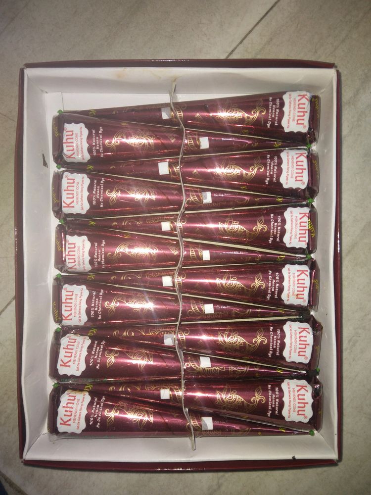 kuhu mendhi cone