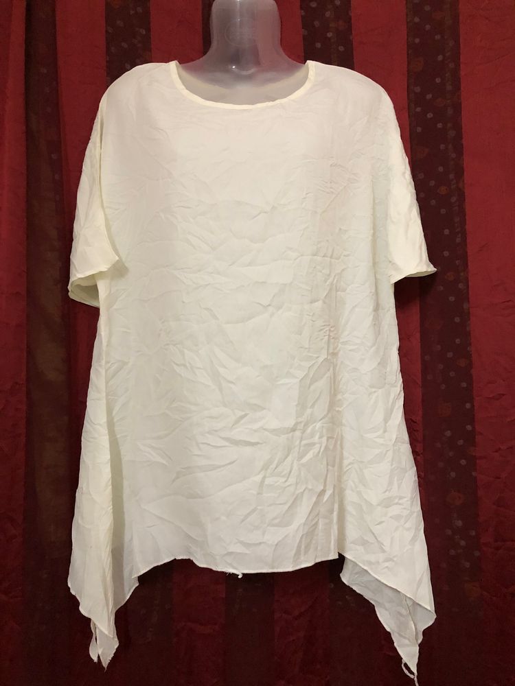 White Short Sleeve Top