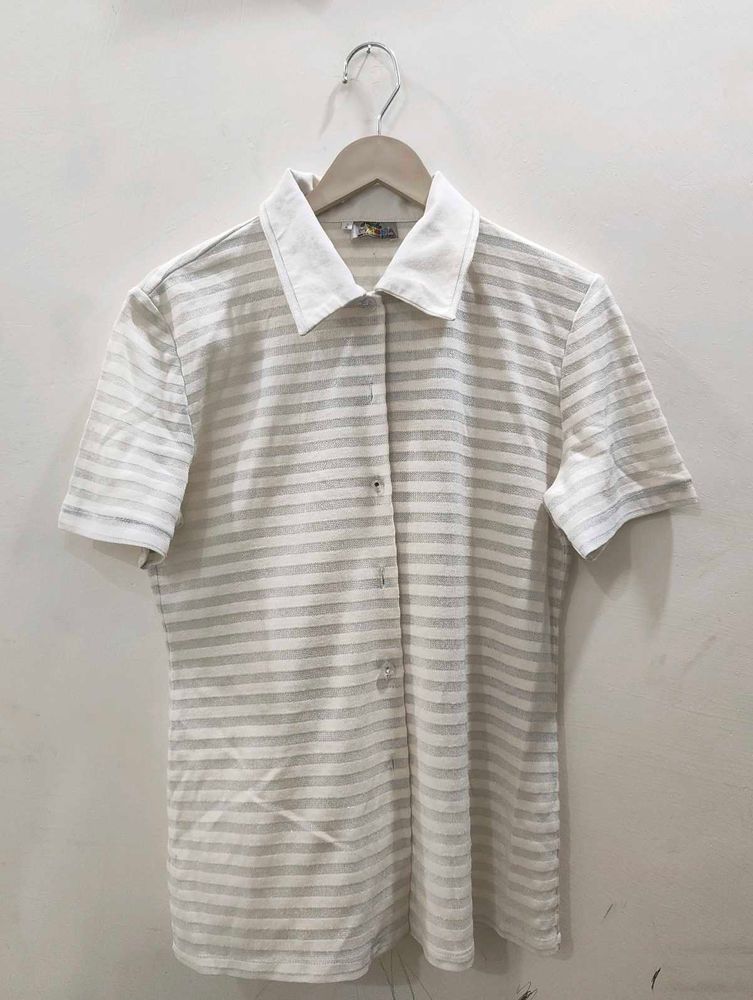 Striped Short Sleeve Shirt