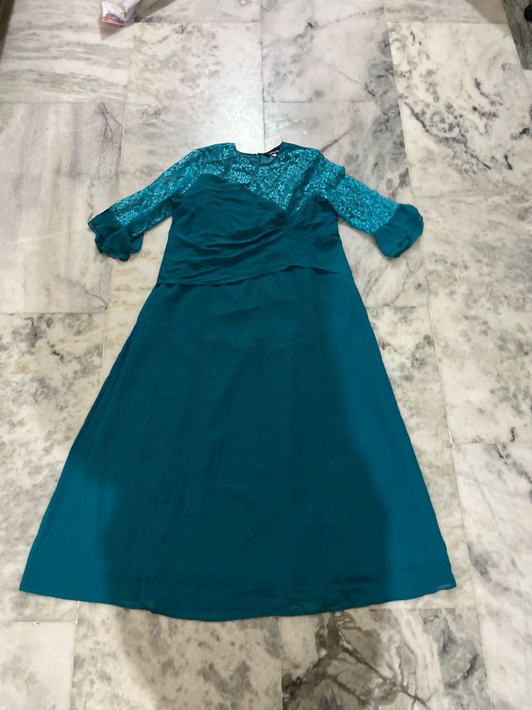 Sea Green Gown
