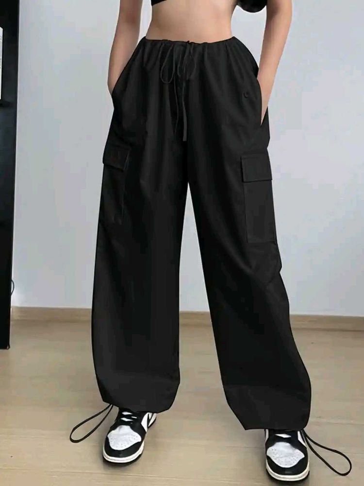 Black Cargo Pants
