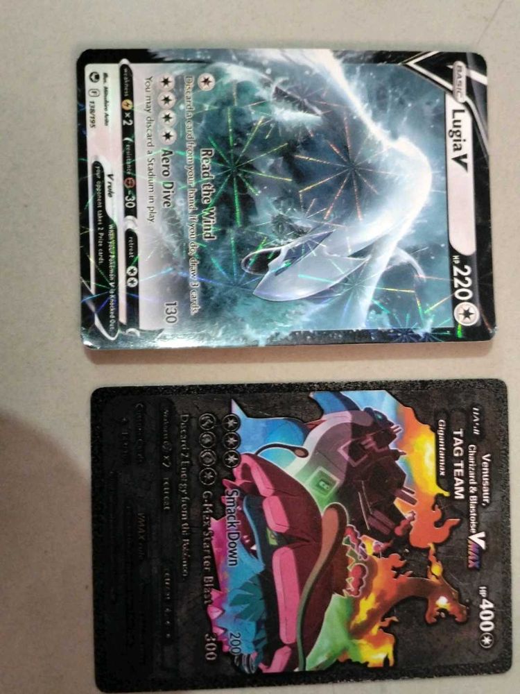 Pokemon Cards - Lugia V Is Free With  Venusaur.