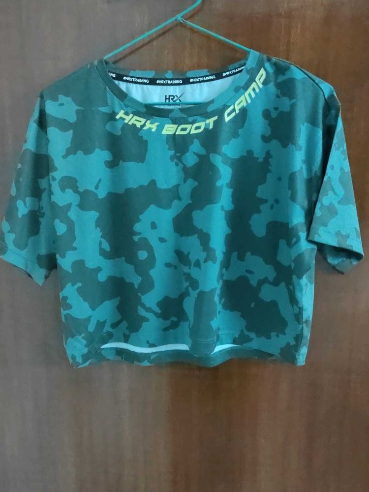 HRX Rapid Dry T-shirt Crop Top