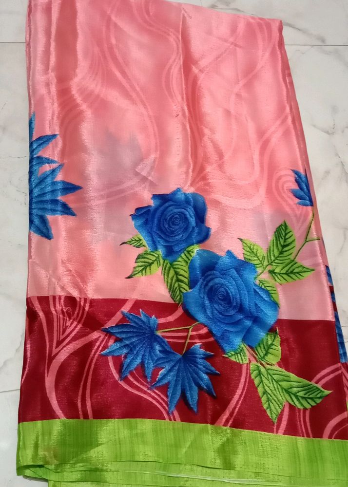 Pink Saree