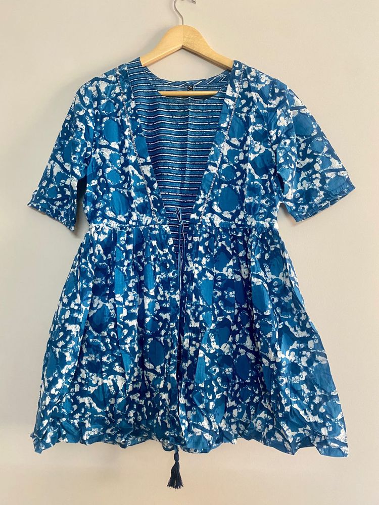 2-piece tiered Fit &amp; flare Dress