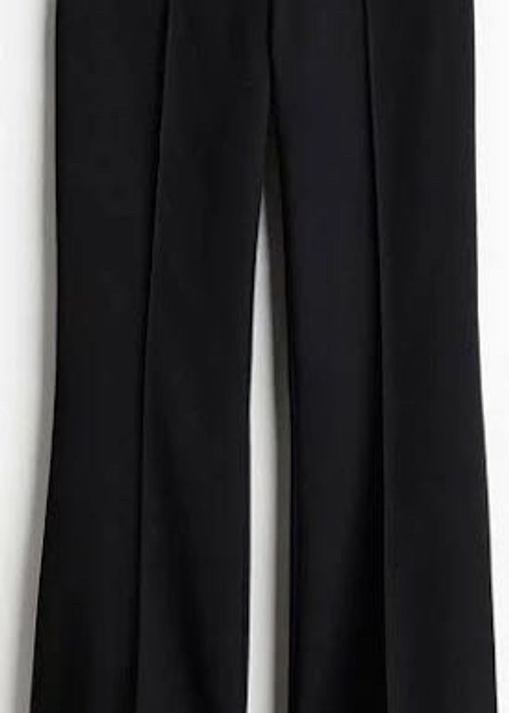 Black Flared Tailored H&amp;m Pants+freebie