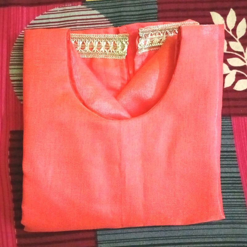 Pink Colour Kurti