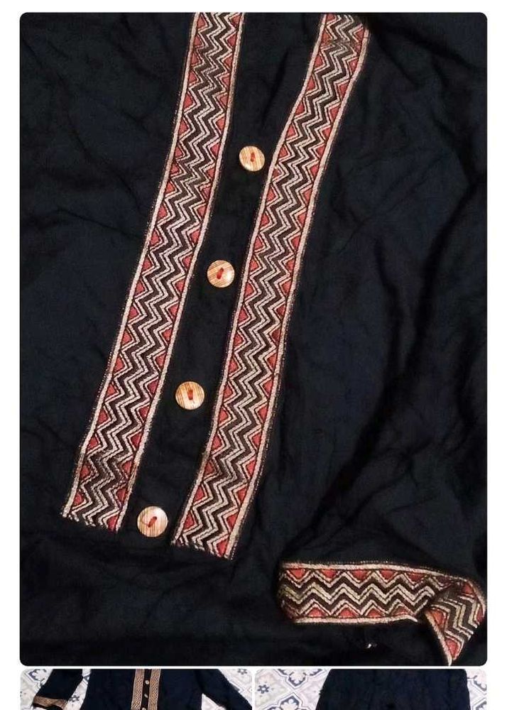 🖤 kurta and pant set (new)