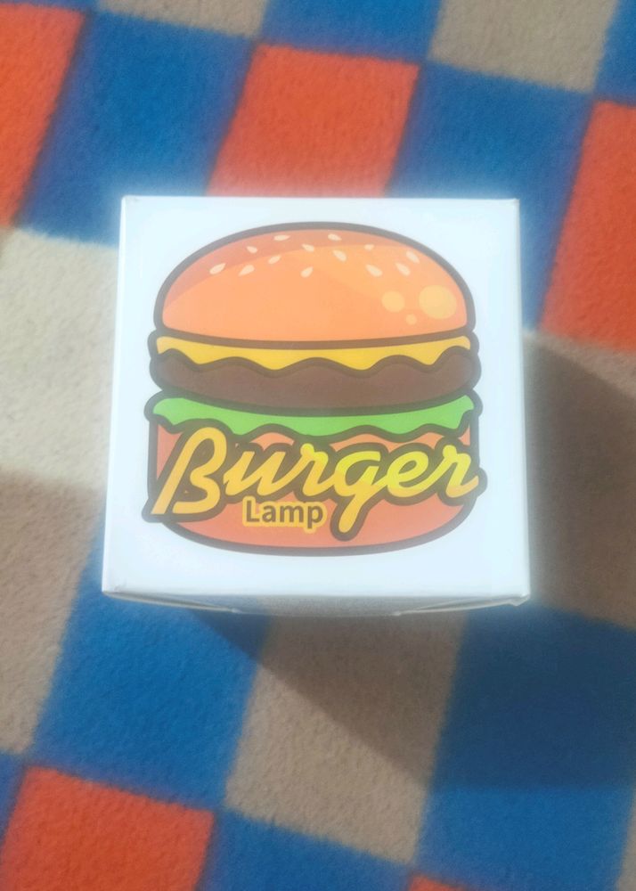 Burger Shape Study Desk Lamp For Kids