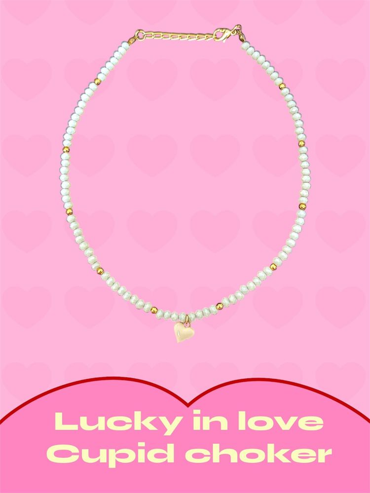 Lucky In Love Cupid Choker/ Necklace