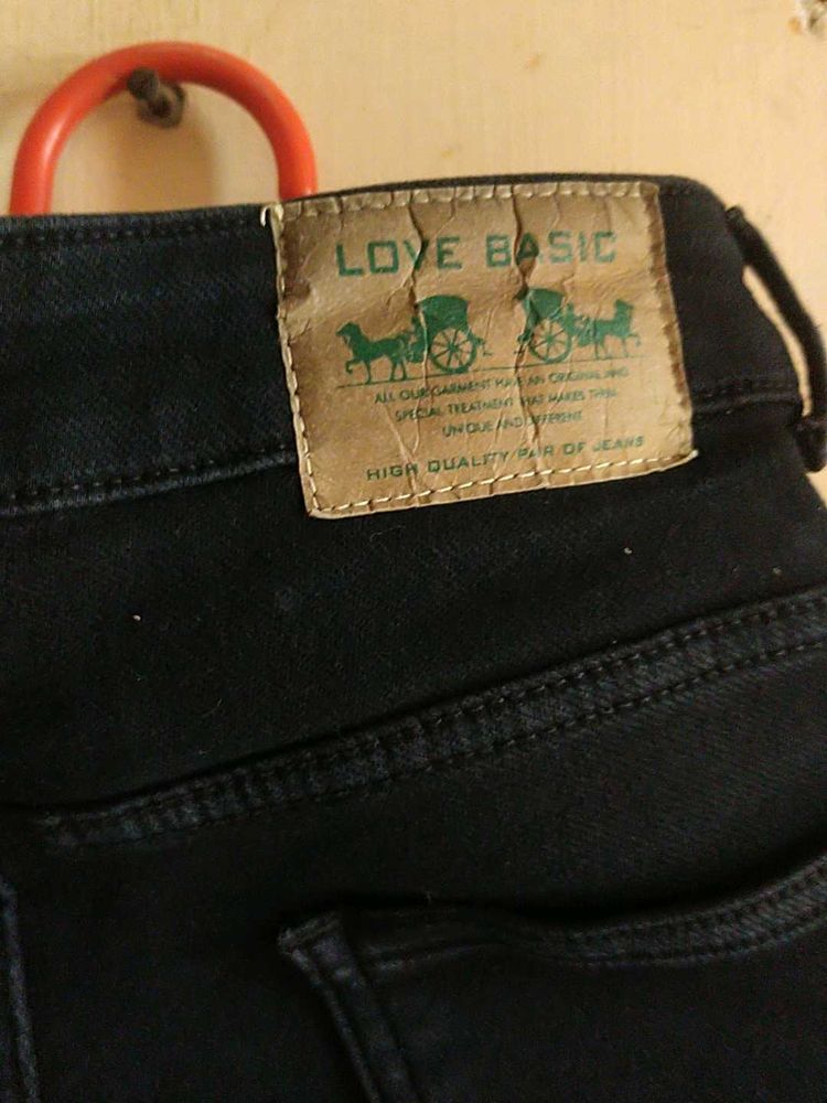 Black Stretchable Jeans