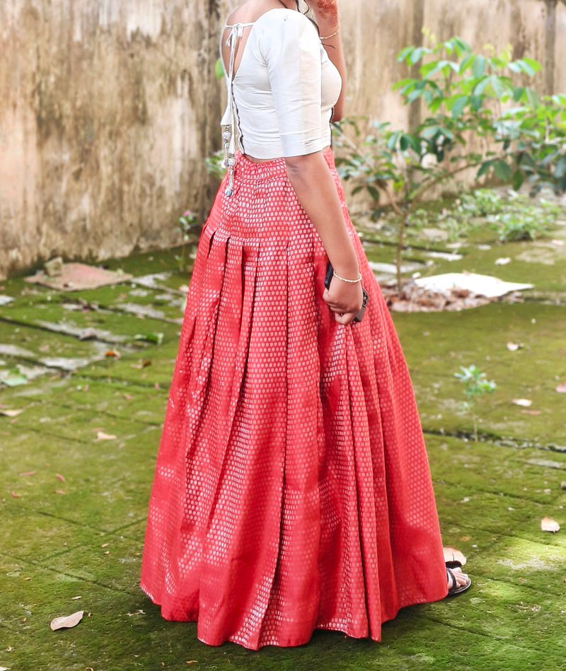 Red Skirt ❤️🤍