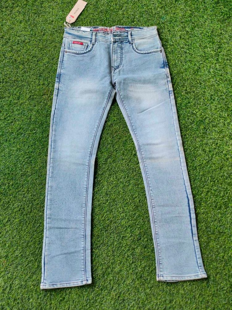 Light Wash Denim Jeans