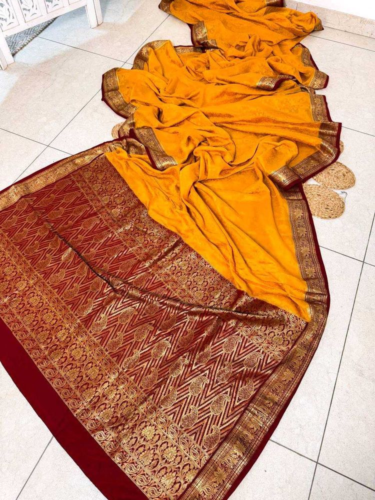 Pure Silk Mysterious Mysore 💛❤️