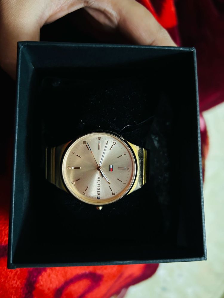 Tommy Hilfiger Gold Watch