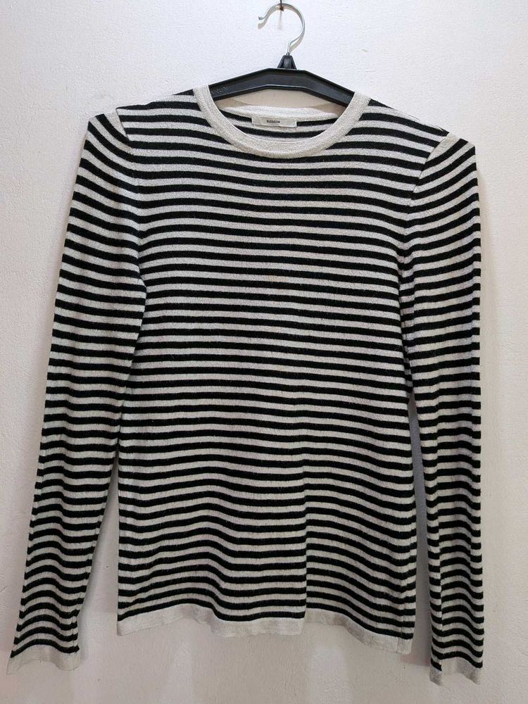 Striped Long Sleeve Top