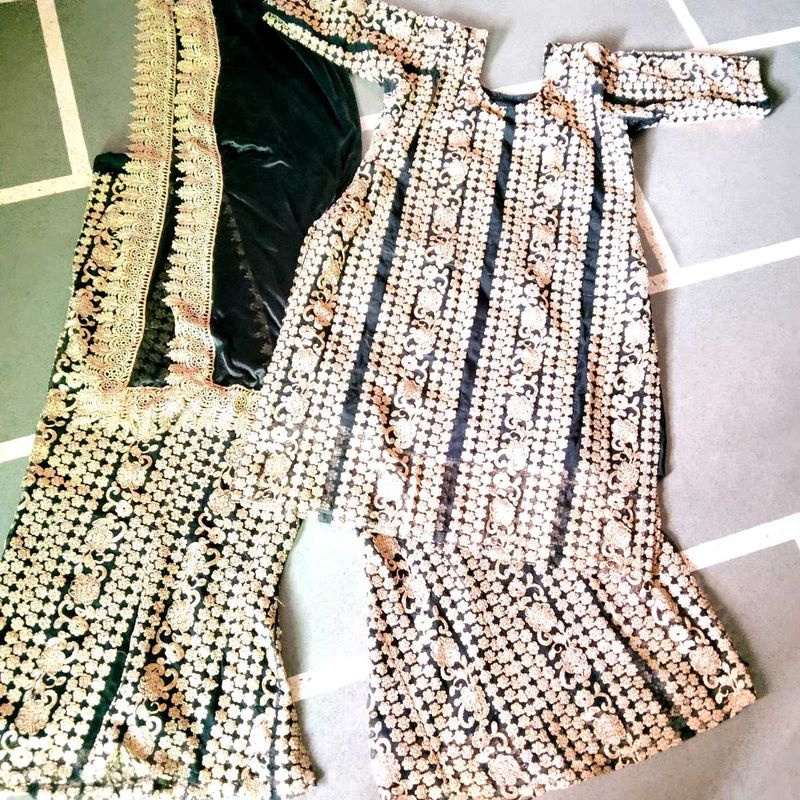 Embroidered Kurta Set