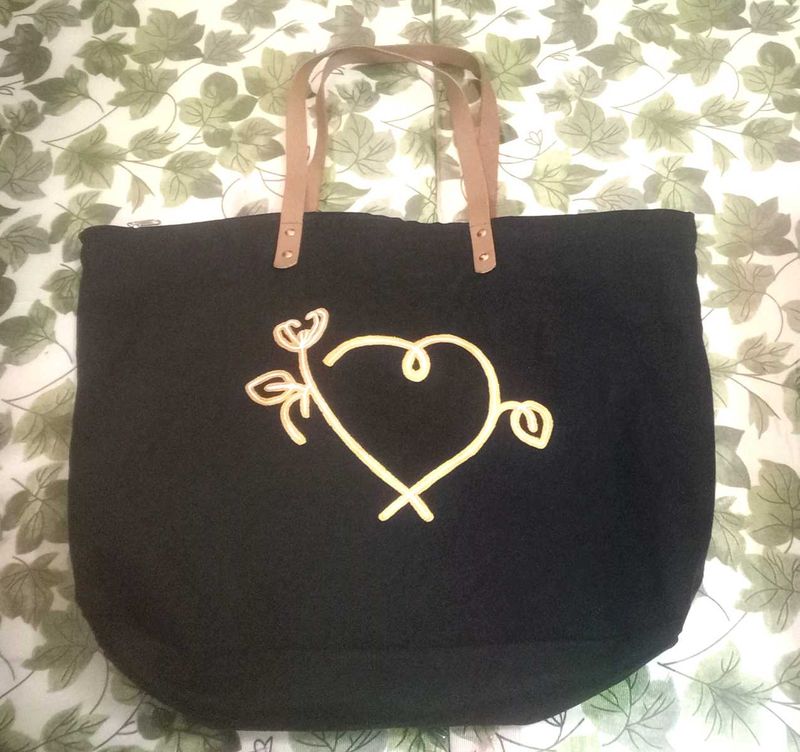 Hand-painted Tote Bag