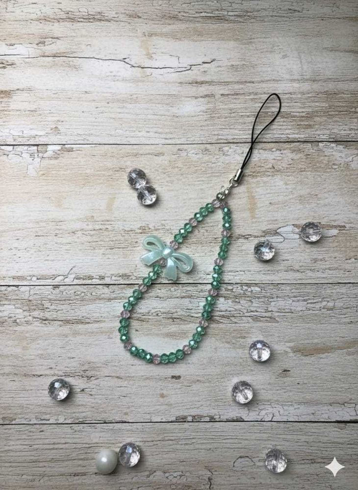 Cute Beaded Phone Charm
