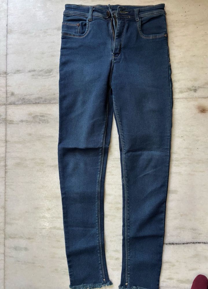 Blue Denim Skinny Jeans