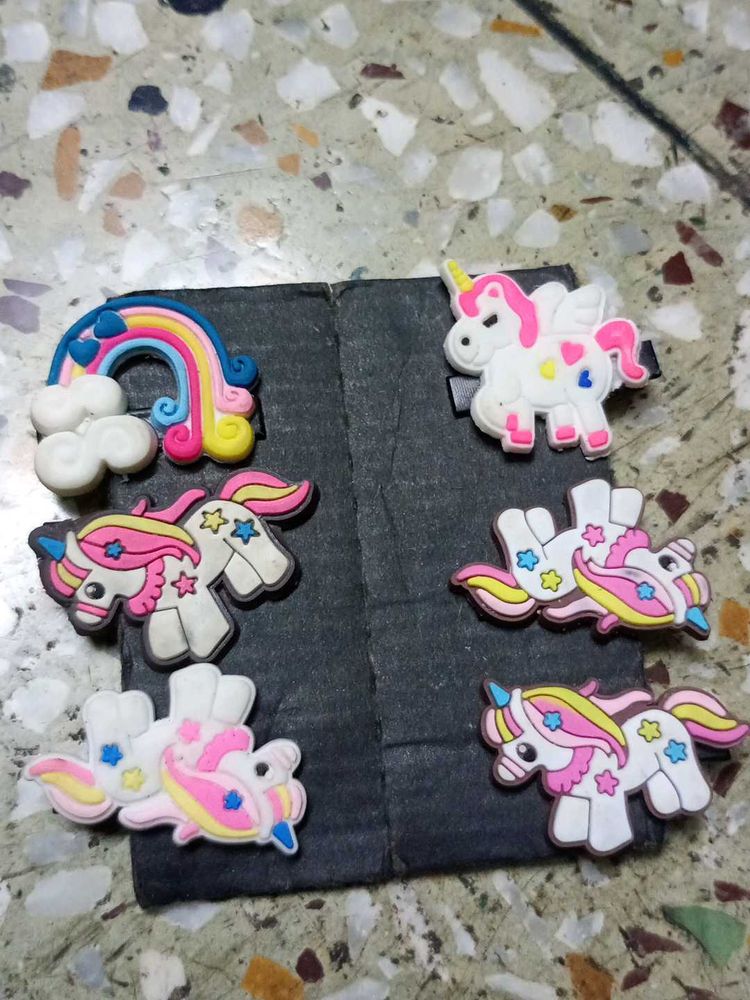 Unicorn Hair Clips