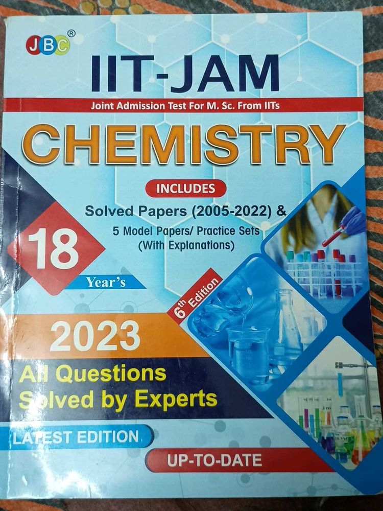 IIT JAM Chemistry Solved Previous Year Questions