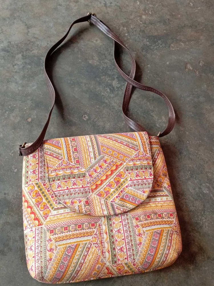 Patterned Crossbody Bag