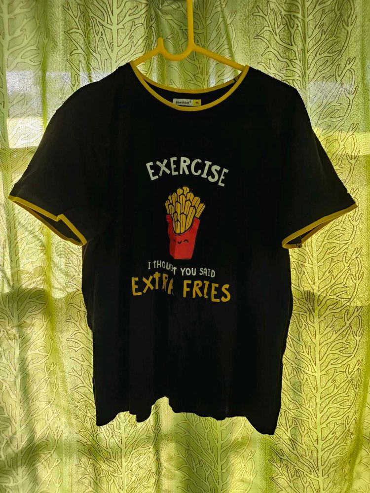 XL Bewakoof Extra Fries Tee for Women